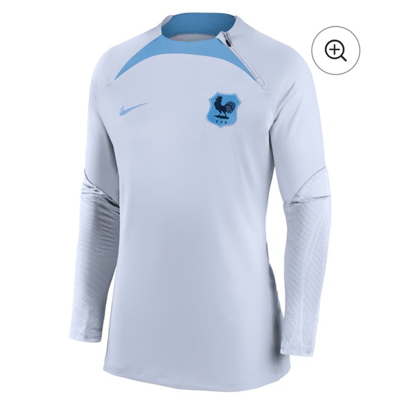 Nike Tops - France Women's Nike Strike Crew Drill Top - Purple SIZE SMALL